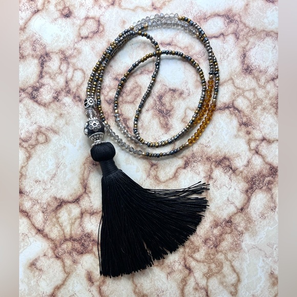 My New handmade Tassel Statement Necklace - Picture 5 of 7